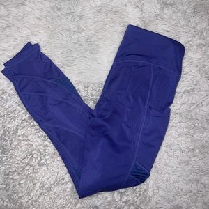 Purple Fabletics leggings
